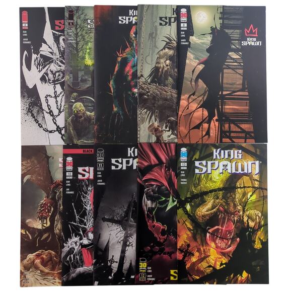 King Spawn 2021 22 Lot 4 5 6 7 8 9 10 11 12 13 Image Comics NM Lewis Fernandez - Picture 1 of 3